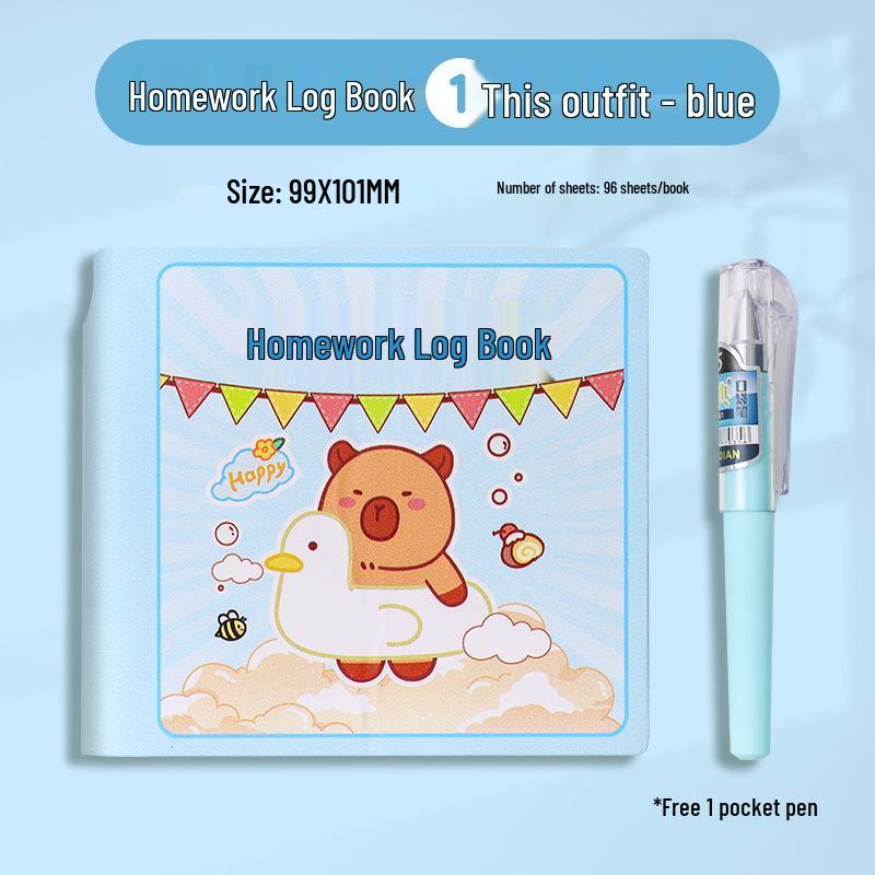 Капибара Твердый переплет Подставка для ручек Блокнот с утолщенной бумагой для студентов
Капибара Твердый переплет Подставка для ручек Блокнот с утолщенной бумагой для студентов