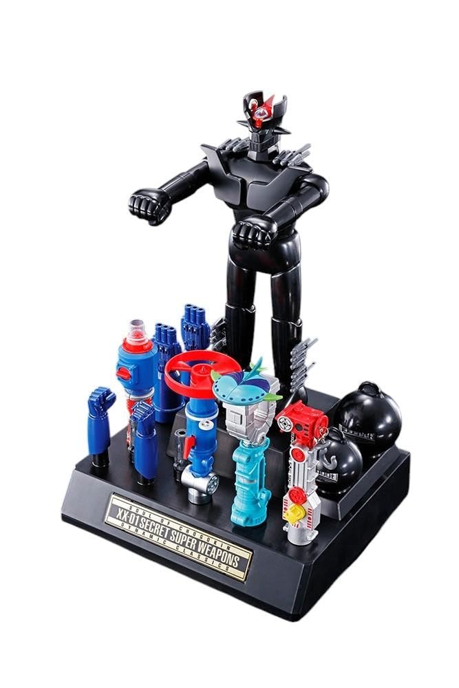 TAMASHII NATIONS Soul of Chogokin GX-XX01 D.C. Series Compatible XX Plan Secret Super Weapon Set 01 Die-cast & ABS Painted Movable Figure
TAMASHII NATIONS Soul of Chogokin GX-XX01 D.C. Series Compatible XX Plan Secret Super Weapon Set 01 Die-cast & ABS Painted Movable Figure