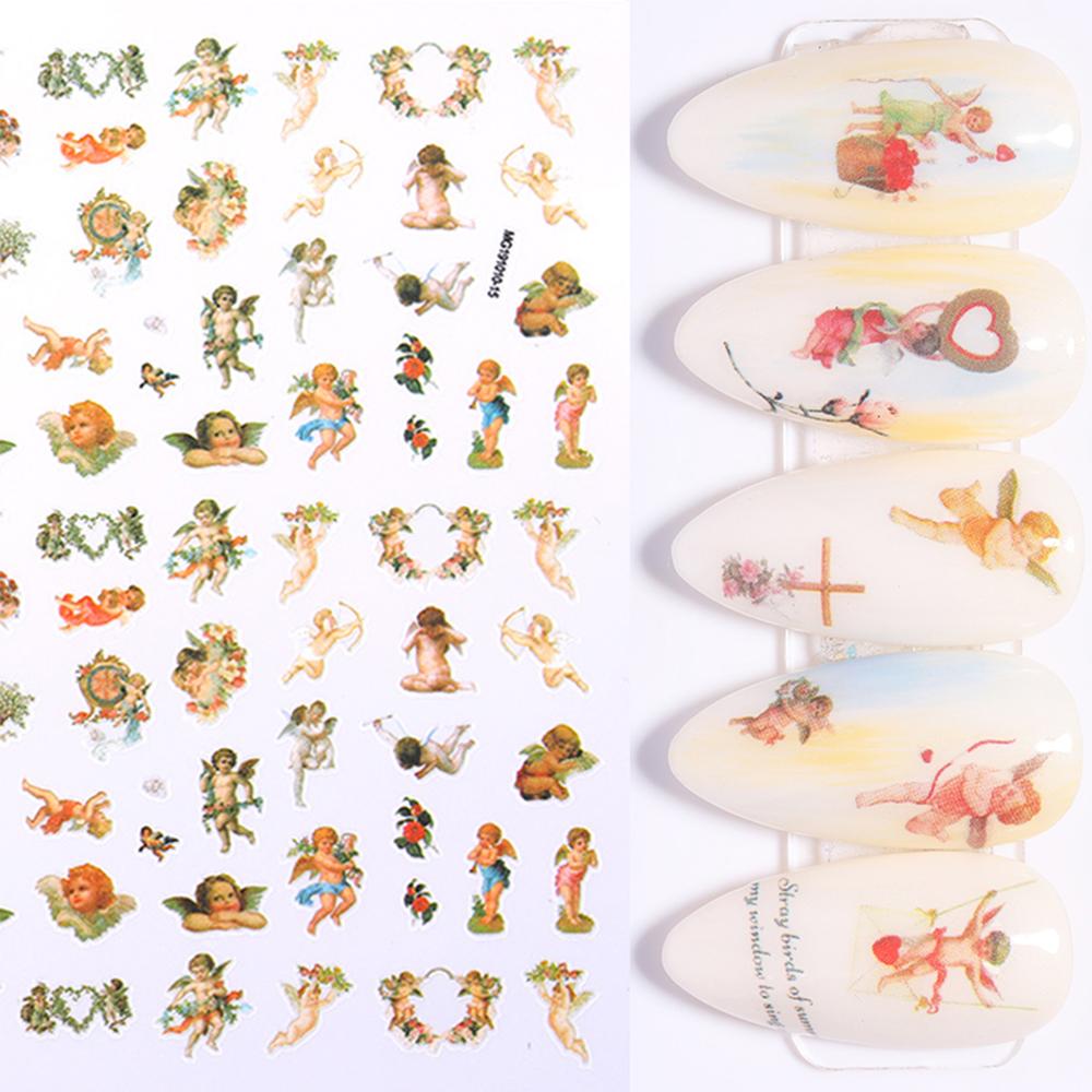 Angel Flower Pattern 3D Nail Stickers DIY Nail Art Decorations Self-adhesive Nail Decals Nail Foils 07
Angel Flower Pattern 3D Nail Stickers DIY Nail Art Decorations Self-adhesive Nail Decals Nail Foils 07
