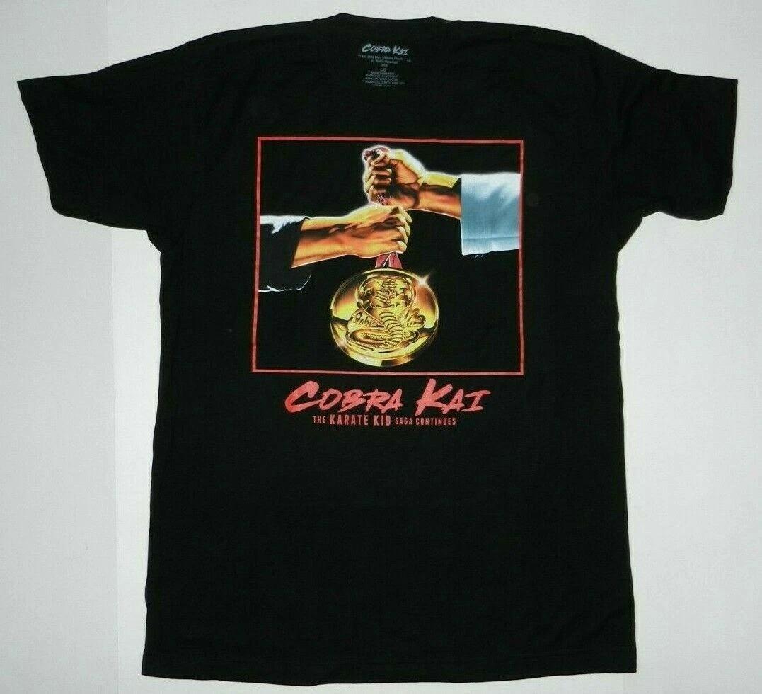 Cobra Kai The Karate Kid Saga Continues T-Shirt New 110
Cobra Kai The Karate Kid Saga Continues T-Shirt New 110