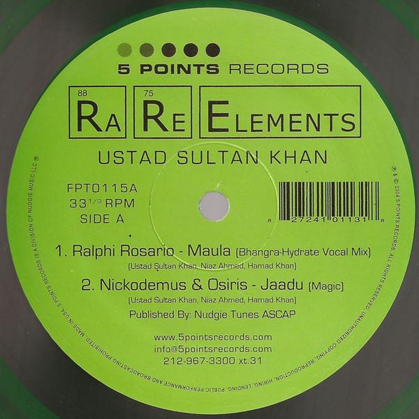 12inch Record USTAD SULTAN KHAN - Rare Elements EP FPT0115 5 POINTS 2005 US Dance & Electronica Used
12inch Record USTAD SULTAN KHAN - Rare Elements EP FPT0115 5 POINTS 2005 US Dance & Electronica Used
