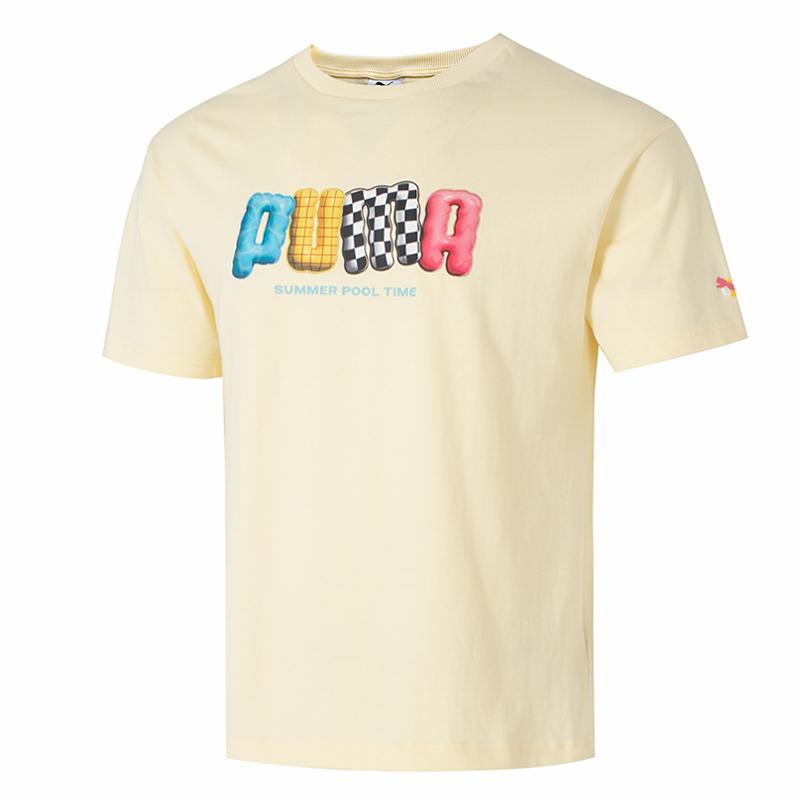 Puma Breathable Fashion Casual Short Sleeve T-Shirt Men Tops Light-Yellow 632983-33 2XL
Puma Breathable Fashion Casual Short Sleeve T-Shirt Men Tops Light-Yellow 632983-33 2XL