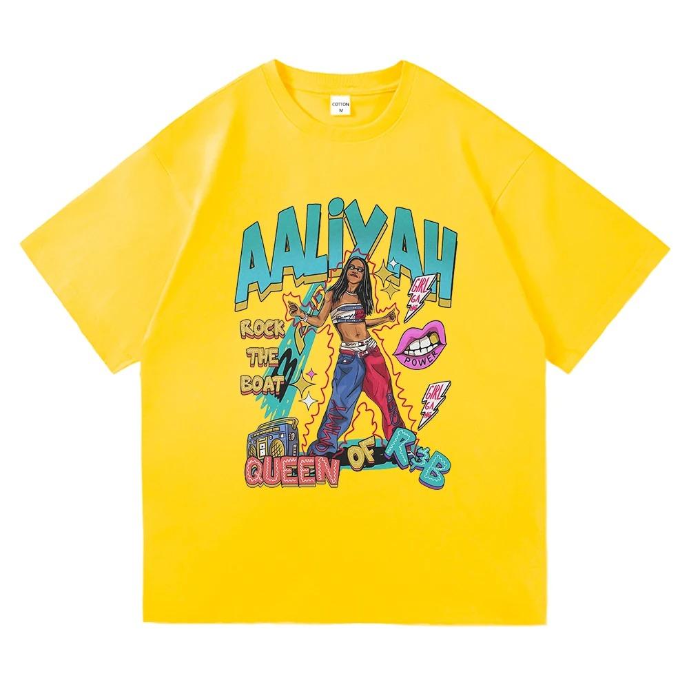 Aaliyah Babygirl Comic Tee 90s RB Singer Merch Harajuku Unisex Cotton Shirt Funny Graphic Comfortable Women And Men Tshirts 4XL
Aaliyah Babygirl Comic Tee 90s RB Singer Merch Harajuku Unisex Cotton Shirt Funny Graphic Comfortable Women And Men Tshirts 4XL