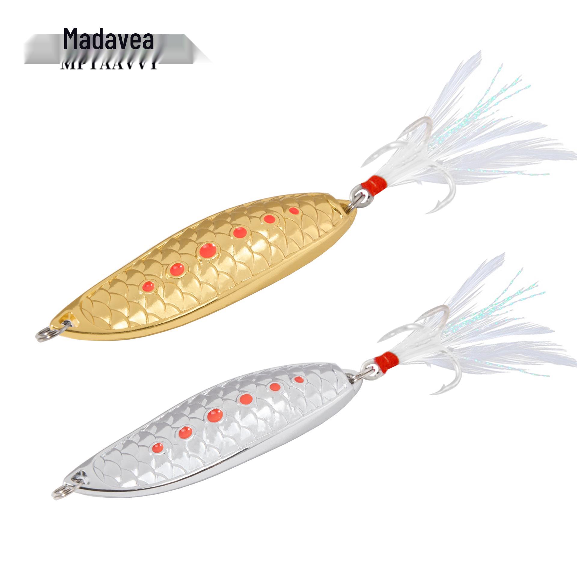 Leech Red Spots Spinner: Fast-Sinking Lure for All Water Layers and Long Casts. 3g + Imported Single Hook
Leech Red Spots Spinner: Fast-Sinking Lure for All Water Layers and Long Casts. 3g + Imported Single Hook