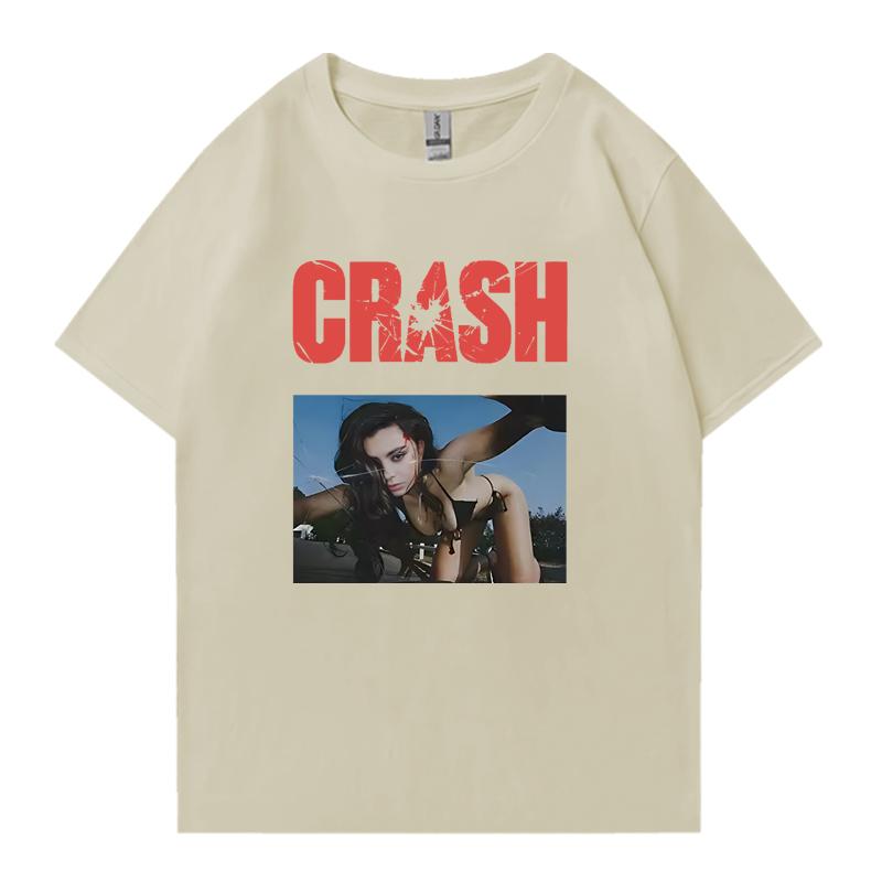 2026 Hot New Charli XCX CRASH Crew Neck Tee Shirt Oversized Summer Short Sleeve Tshirts Unisex Women 100 Cotton Plus Size Tops 4XL
2026 Hot New Charli XCX CRASH Crew Neck Tee Shirt Oversized Summer Short Sleeve Tshirts Unisex Women 100 Cotton Plus Size Tops 4XL