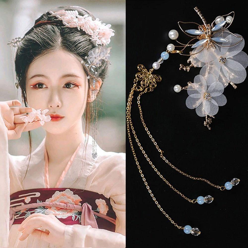 Butterfly Shaped Tassel Headwear Multicolor Hanfu Headwear Charming Ancient Hairpins золотий
Butterfly Shaped Tassel Headwear Multicolor Hanfu Headwear Charming Ancient Hairpins золотий