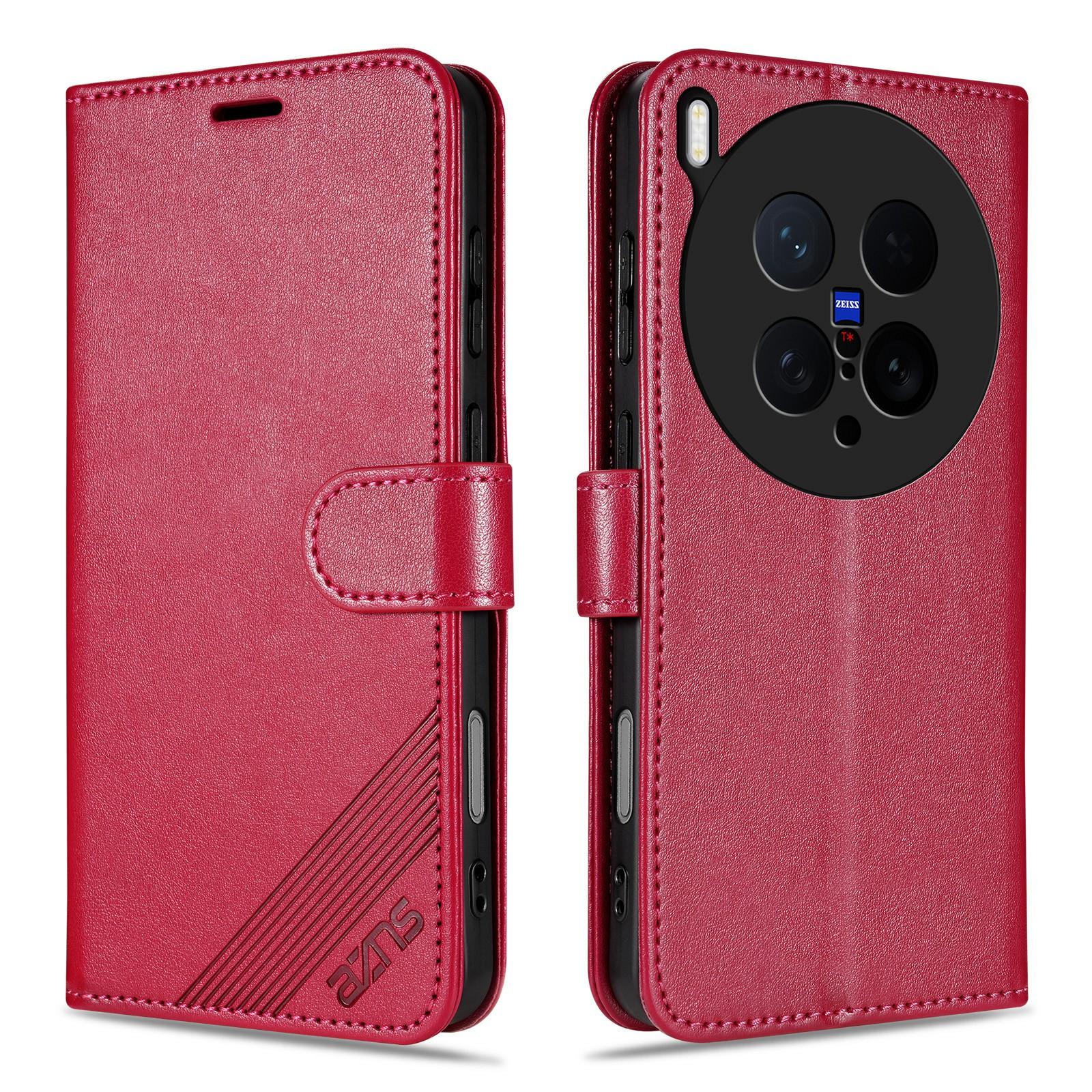 AZNS For vivo X200 Ultra 5G Case Anti-Scratch PU Leather Stand Wallet Phone Cover Red
AZNS For vivo X200 Ultra 5G Case Anti-Scratch PU Leather Stand Wallet Phone Cover Red