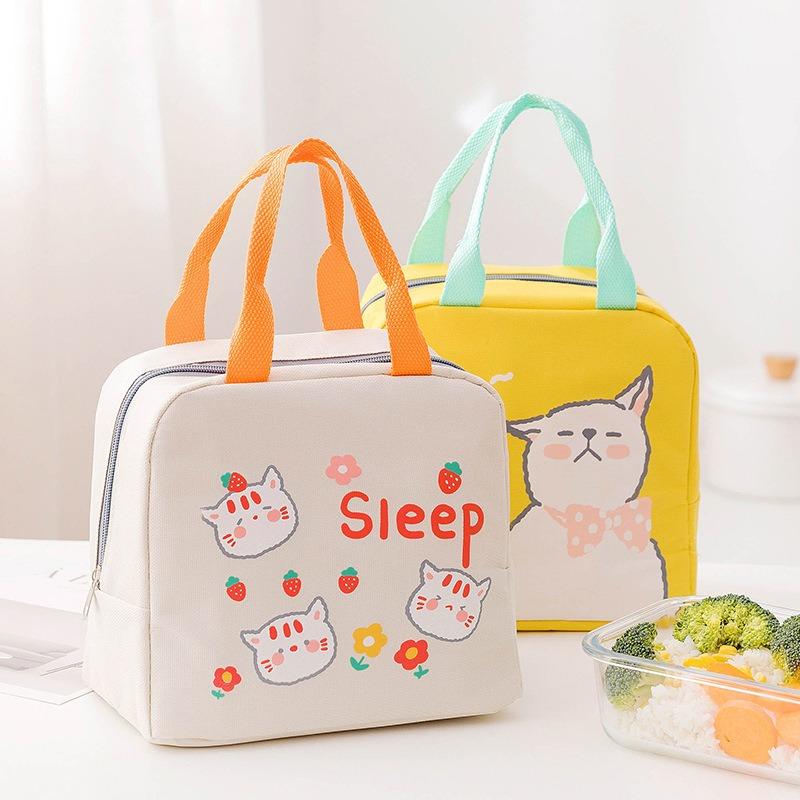 Large Capacity Cartoon Bento Bag, Cute Printed Insulated Tote Bags, Suitable for Commuting To School and Packing Lunch Boxes
Large Capacity Cartoon Bento Bag, Cute Printed Insulated Tote Bags, Suitable for Commuting To School and Packing Lunch Boxes