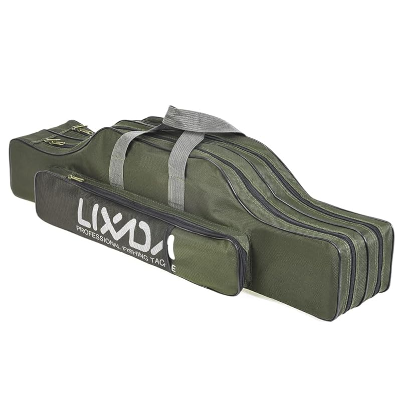 Lixada fishing rod case fishing bag fishing bag portable fishing rod fishing rod tool storage bag rod case tackle bag (Army green, 80) rod case
Lixada fishing rod case fishing bag fishing bag portable fishing rod fishing rod tool storage bag rod case tackle bag (Army green, 80) rod case