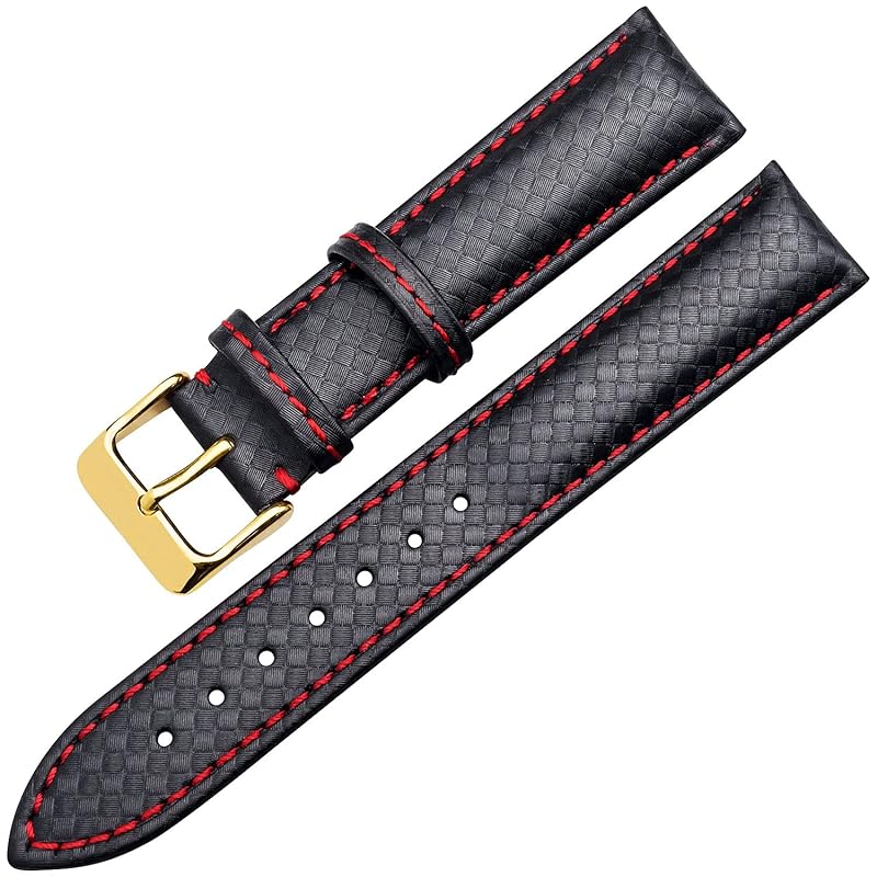 Thong Chamae watch strap genuine leather leather carbon pattern Fashionable water resistance sports black 3 color stitch sweatproof waterproof watch
Thong Chamae watch strap genuine leather leather carbon pattern Fashionable water resistance sports black 3 color stitch sweatproof waterproof watch