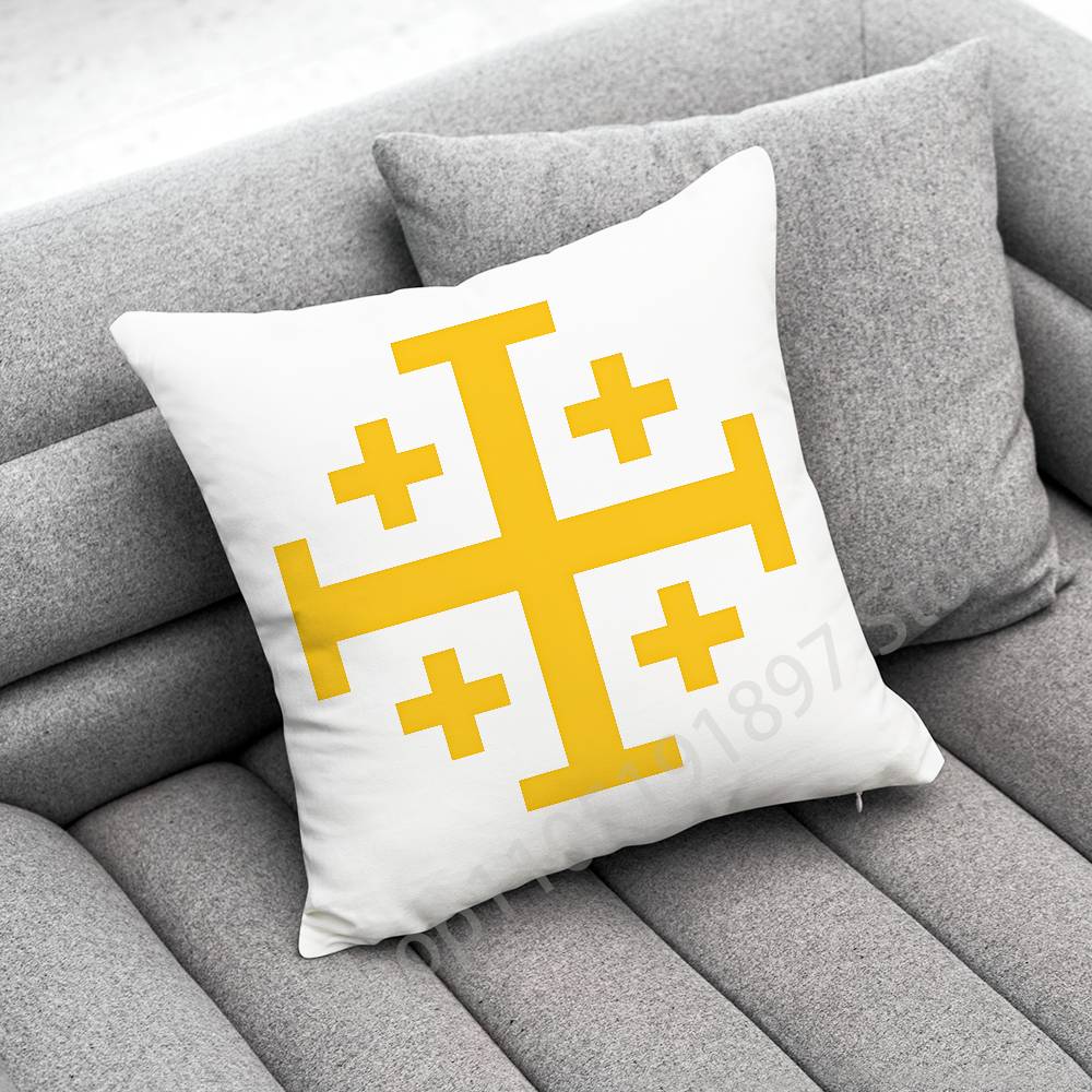 Jerusalem Cross Throw Pillow Case For 45*45cm 40cm 30cm 50cm 55cm Square Home Pillowcase Case 30cmx30cm
Jerusalem Cross Throw Pillow Case For 45*45cm 40cm 30cm 50cm 55cm Square Home Pillowcase Case 30cmx30cm