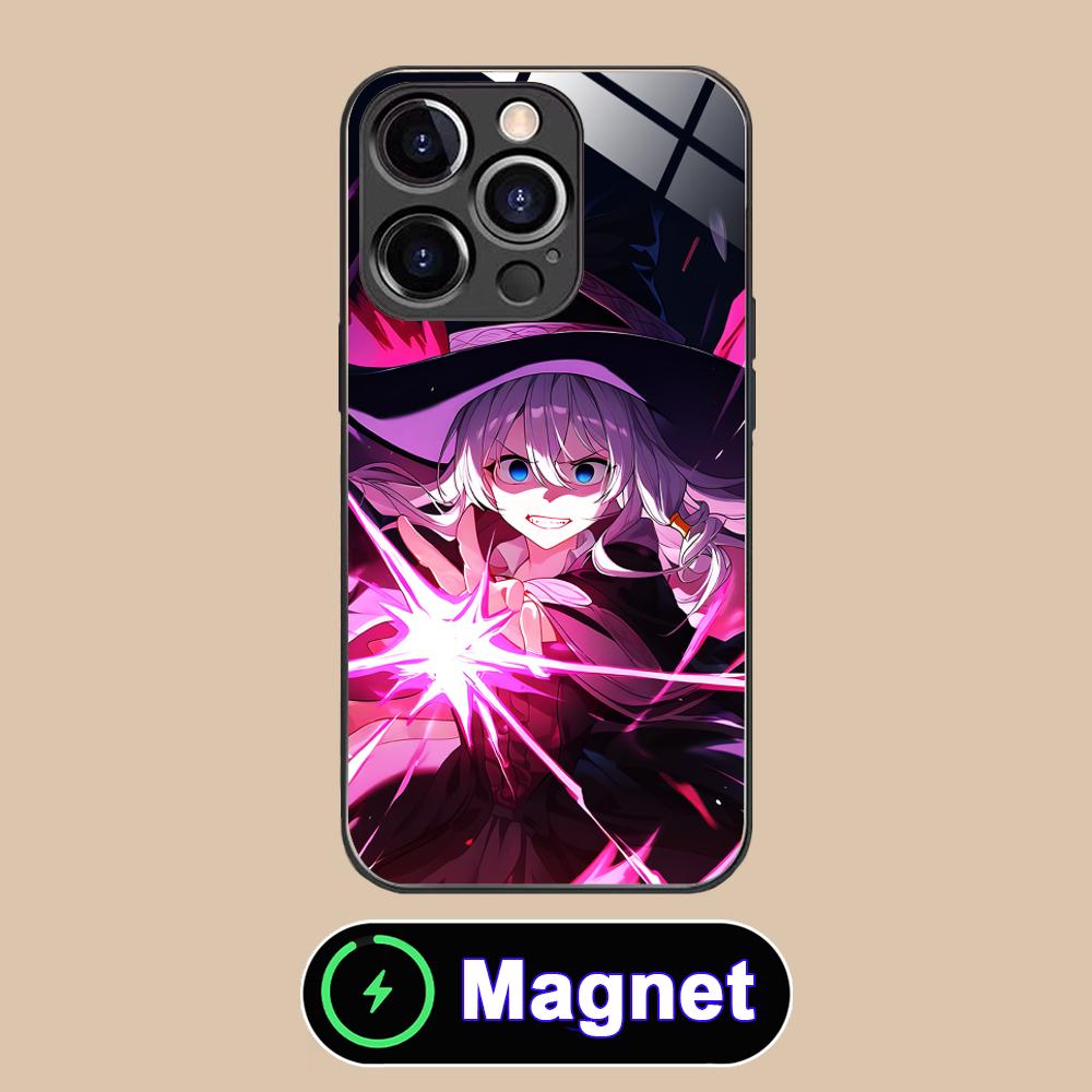 Wandering Witch Elaina Glass MagSafe Mobile Phone Case for iPhone 17 16 15 14 13 12 11 Air Pro Max Plus Mini Colorful Cover iPhone 11 Pro Max
Wandering Witch Elaina Glass MagSafe Mobile Phone Case for iPhone 17 16 15 14 13 12 11 Air Pro Max Plus Mini Colorful Cover iPhone 11 Pro Max
