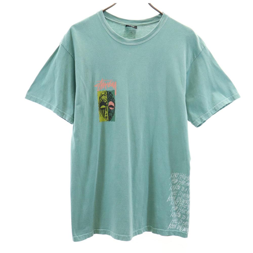 STUSSY Back print Short sleeve T-shirt M Dusty Mint Men s Used
STUSSY Back print Short sleeve T-shirt M Dusty Mint Men s Used