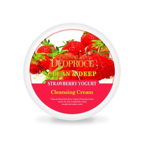 DEOPROCE PREMIUM CLEAN & DEEP STRAWBERRY YOGURT CLEANSING CREAM Очищающий крем для лица с экстрактом клубники 300г
DEOPROCE PREMIUM CLEAN & DEEP STRAWBERRY YOGURT CLEANSING CREAM Очищающий крем для лица с экстрактом клубники 300г