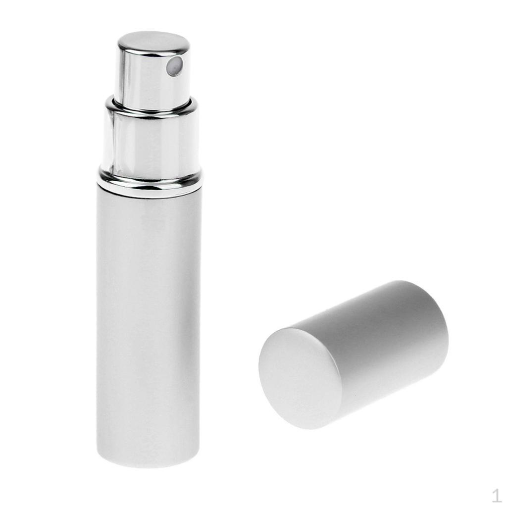 6ml Refillable Glass Bottle Travel Perfume Aftershave Case - silver
6ml Refillable Glass Bottle Travel Perfume Aftershave Case - silver