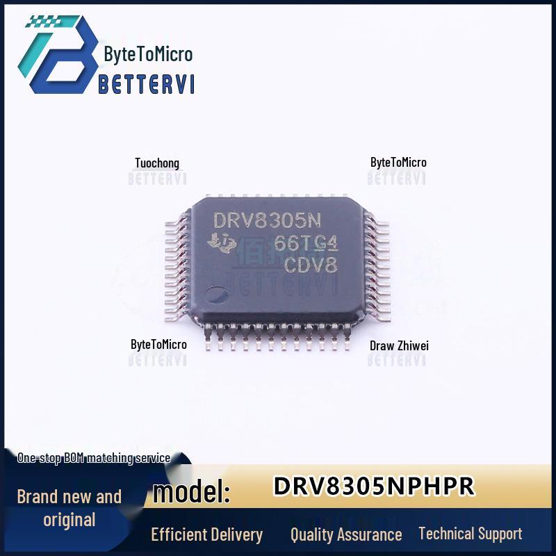 TI DRV8305NPHPR HTQFP-48 Gate Driver Chip
TI DRV8305NPHPR HTQFP-48 Gate Driver Chip