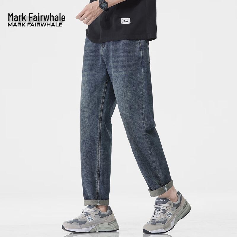 Мужские джинсы Mark Fairwhale в стиле ретро, свободного кроя, прямые, укороченные, из денима 36
Мужские джинсы Mark Fairwhale в стиле ретро, свободного кроя, прямые, укороченные, из денима 36