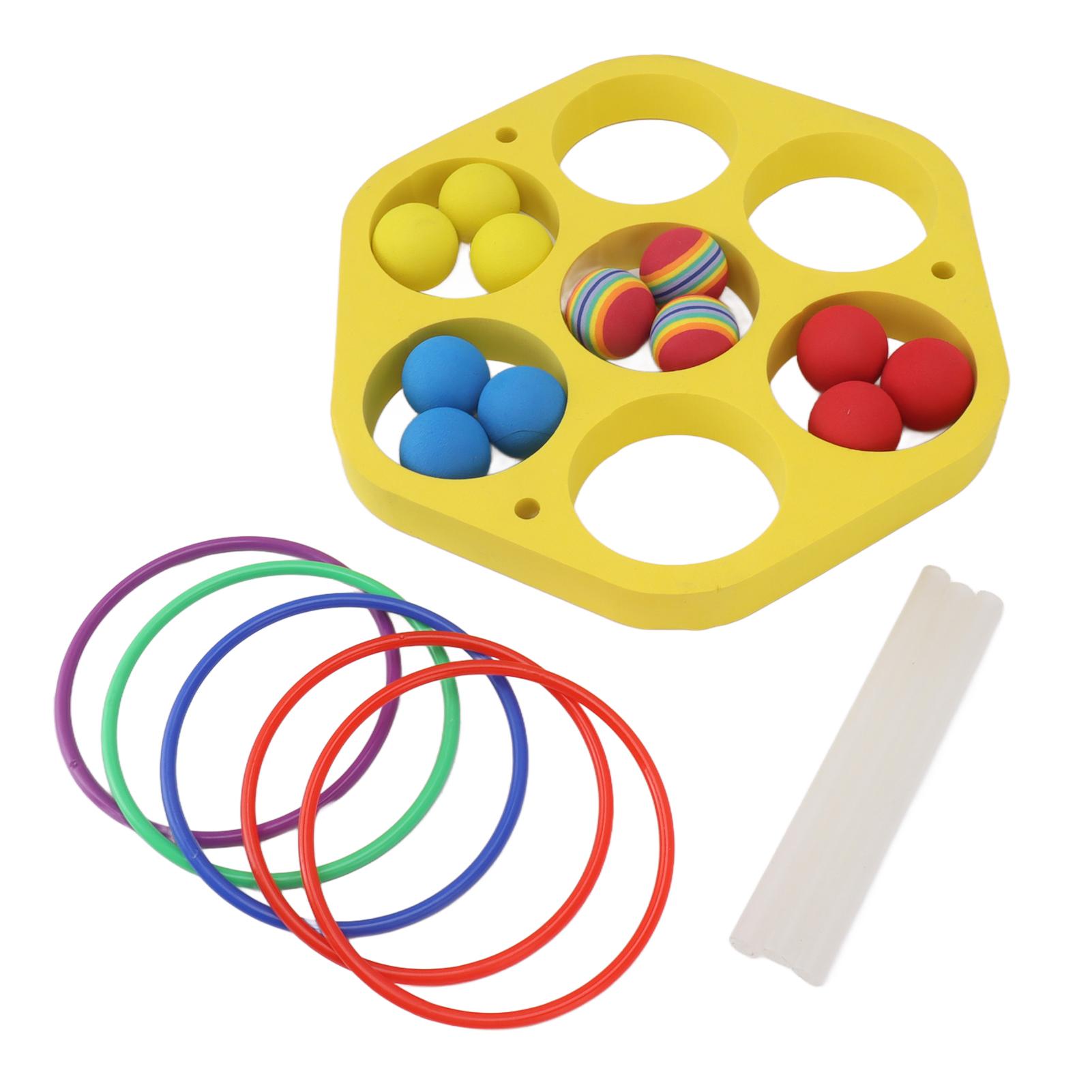 Ring Throw Pool Game Toy EVA Floating Foam with Balls for Kids Adults Water Sports Outdoor Party Hexagonal Circle
Ring Throw Pool Game Toy EVA Floating Foam with Balls for Kids Adults Water Sports Outdoor Party Hexagonal Circle