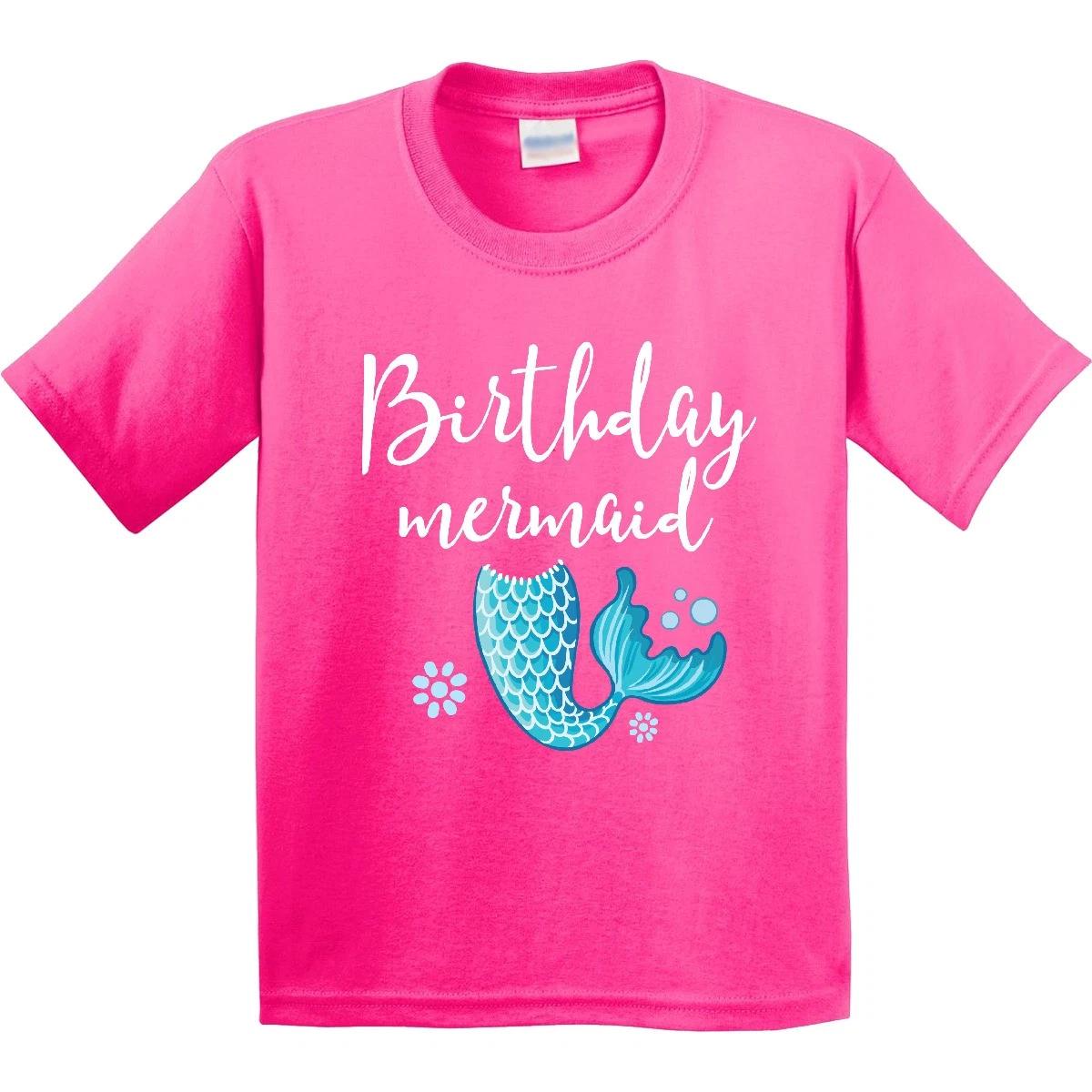 Inktastic Birthday Mermaid Girls Party Youth kids boys T-Shirt Ocean Sea Cute Childs Tee 110
Inktastic Birthday Mermaid Girls Party Youth kids boys T-Shirt Ocean Sea Cute Childs Tee 110