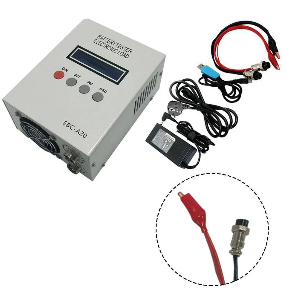 EBC-A20 Battery Tester 30V 20A 85W Lithium Lead-acid Batteries Capacity Test 5A Charge 20A Discharge Support PC Software Control
EBC-A20 Battery Tester 30V 20A 85W Lithium Lead-acid Batteries Capacity Test 5A Charge 20A Discharge Support PC Software Control