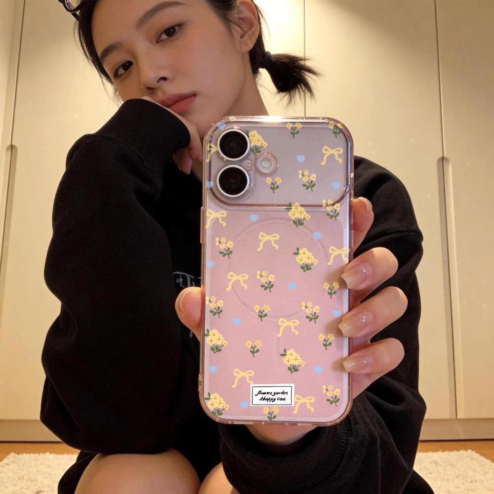 Magnetic Second Chance Case for Apple Pro Max - Soft, Floral, Pink, Compatible with 13, 14, 15, 16, 17 Models with Large Window Apple 17
Magnetic Second Chance Case for Apple Pro Max - Soft, Floral, Pink, Compatible with 13, 14, 15, 16, 17 Models with Large Window Apple 17