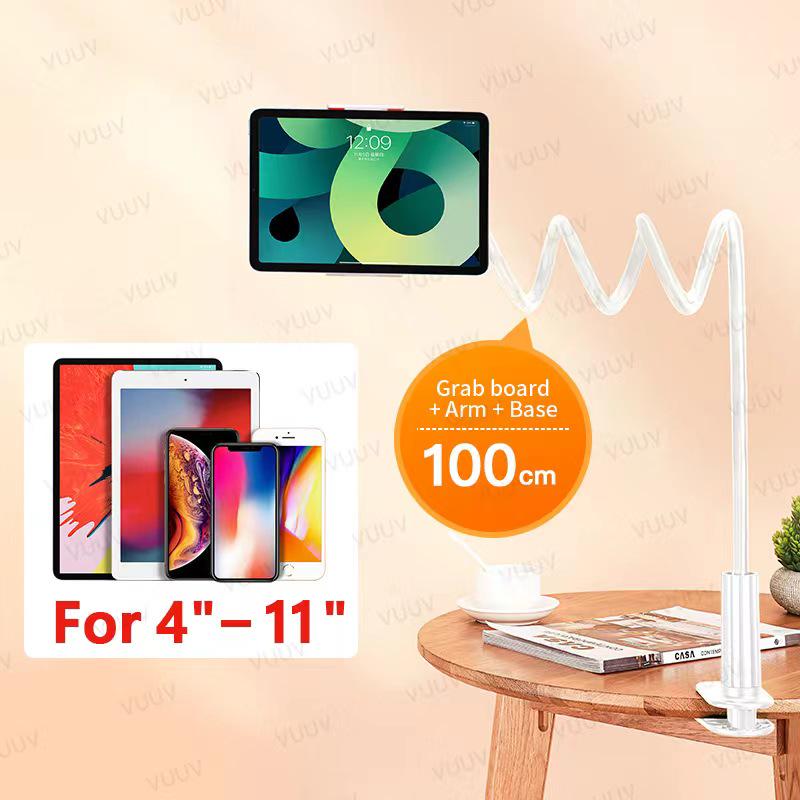 Flexible Tablet & Phone Stand for Bed or Desk білий
Flexible Tablet & Phone Stand for Bed or Desk білий