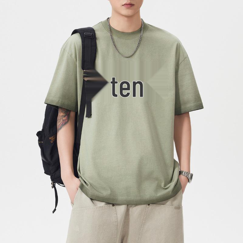 Feng She Men s American Retro Distressed Washed Heavyweight Loose Round Neck Short-Sleeve T-shirt XL
Feng She Men s American Retro Distressed Washed Heavyweight Loose Round Neck Short-Sleeve T-shirt XL