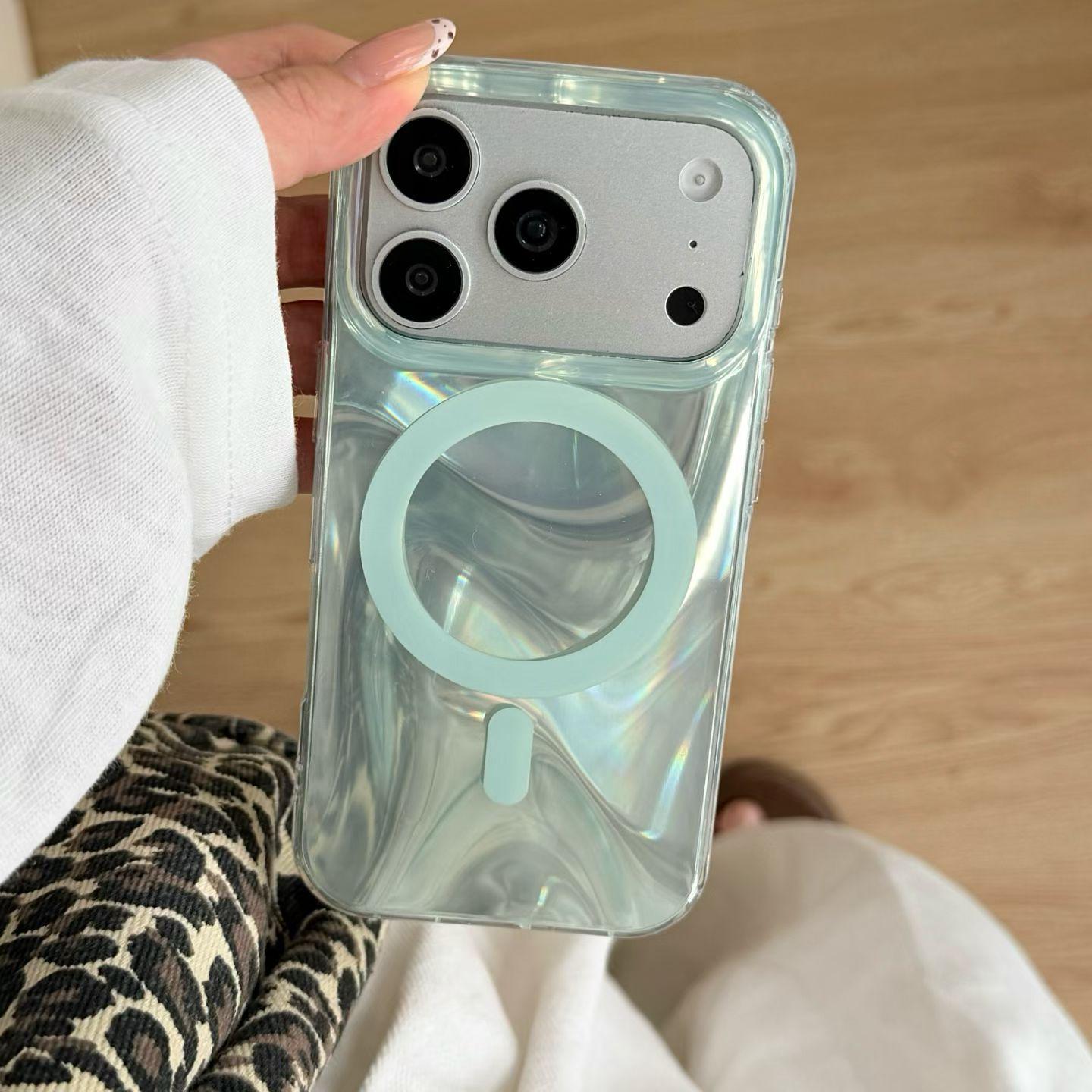 High-End Korean Style Magnetic Water Ripple Case for iPhone 17 Pro Max, 16/15/16 Pro Max iPhone 15 Pro Max
High-End Korean Style Magnetic Water Ripple Case for iPhone 17 Pro Max, 16/15/16 Pro Max iPhone 15 Pro Max
