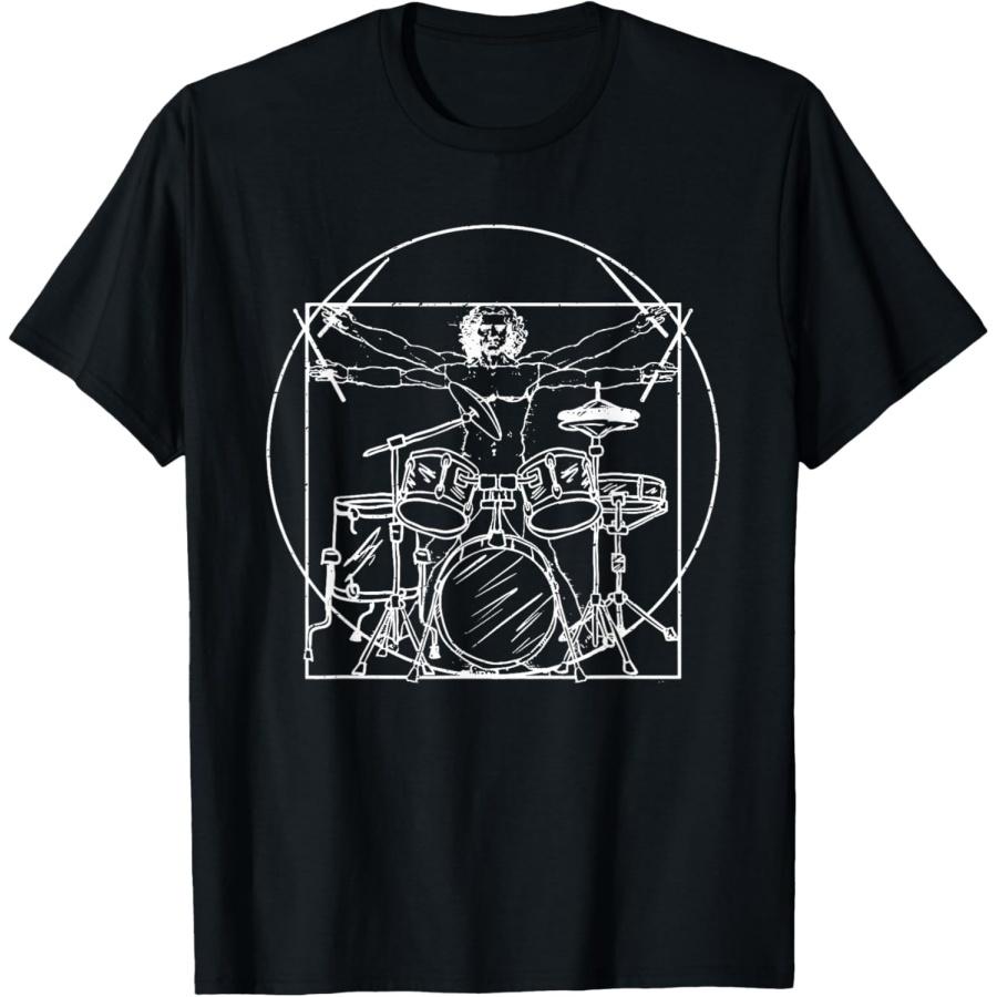 Drummer Gift Da Vinci Drums Drawing Present for Music Fans T-Shirt(1) XXXXXL чорний
Drummer Gift Da Vinci Drums Drawing Present for Music Fans T-Shirt(1) XXXXXL чорний
