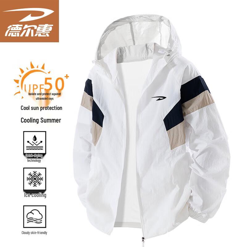 Deerway Men s Color Block Ice Silk UPF50+ Sun Protection Jacket 4XL
Deerway Men s Color Block Ice Silk UPF50+ Sun Protection Jacket 4XL