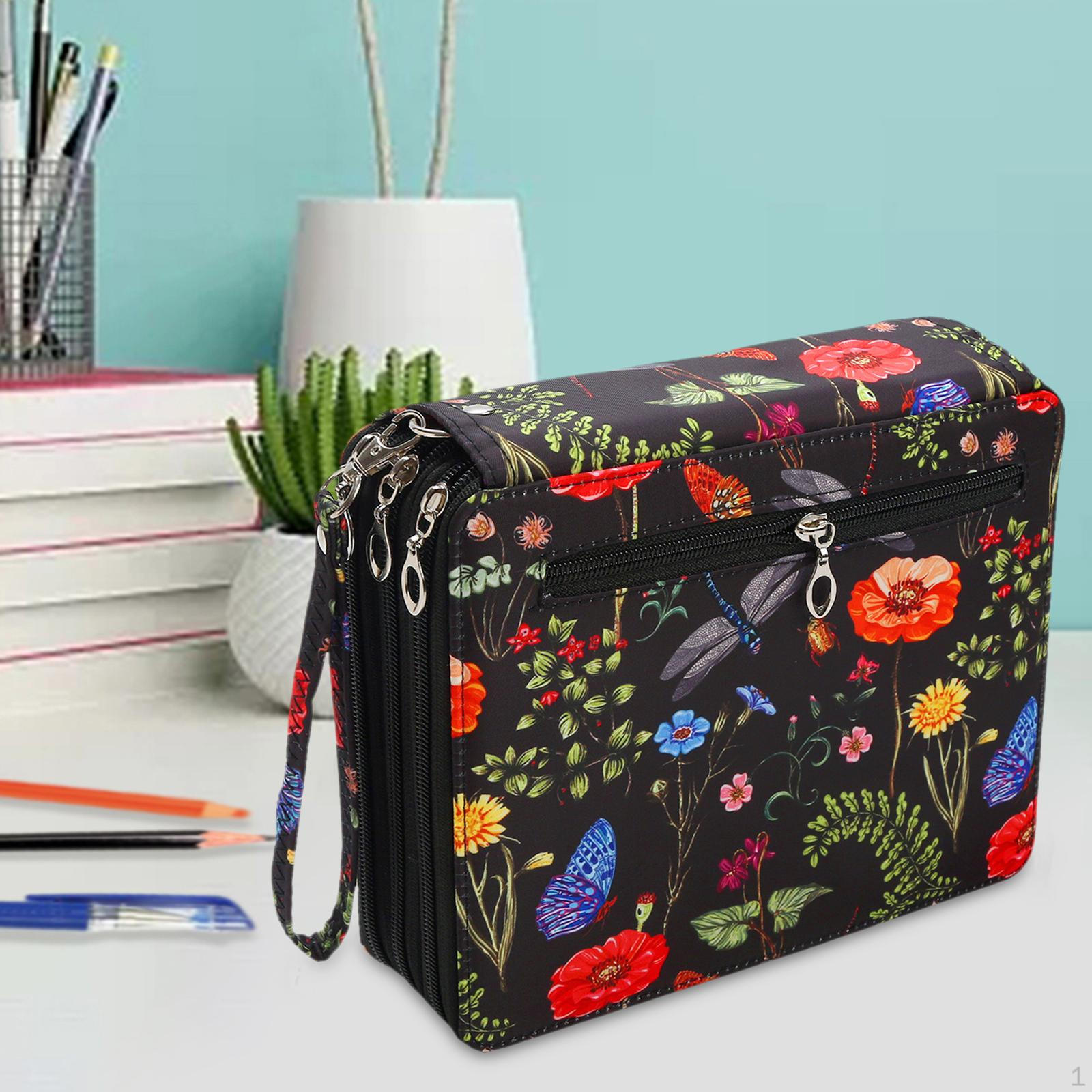 Кольоровий пенал Органайзер для ручок 120 відділень Велика місткість Тканина Три шари Багатофункціональний чорний
Кольоровий пенал Органайзер для ручок 120 відділень Велика місткість Тканина Три шари Багатофункціональний чорний