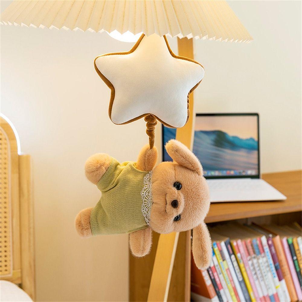 Колокольчик для кровати Butter Bear, музыкальный звонок, подвеска на тумбочке с музыкой, милая кукла Kawaii bear
Колокольчик для кровати Butter Bear, музыкальный звонок, подвеска на тумбочке с музыкой, милая кукла Kawaii bear