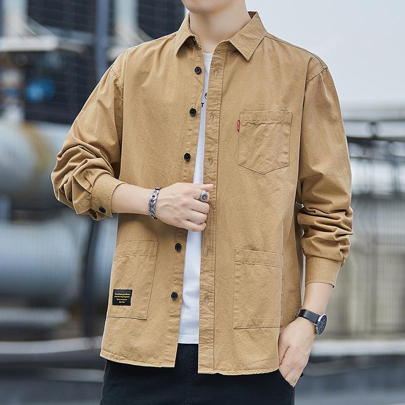 Men s Pure Cotton Long Sleeve Casual Shirt - Korean Style Turn-Down Collar for Spring and Autumn 4XL світло-зелений колір
Men s Pure Cotton Long Sleeve Casual Shirt - Korean Style Turn-Down Collar for Spring and Autumn 4XL світло-зелений колір