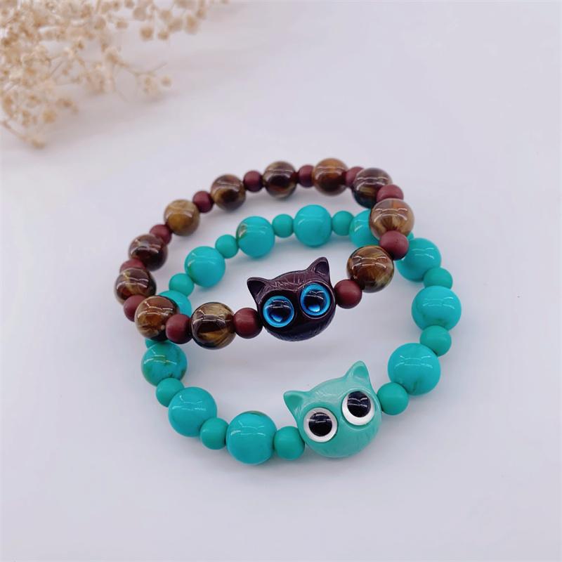 Браслет из бусин с кошкой-животным для женщин, мужчин, пары, прекрасное украшение, подарок на дружбу, для влюбленных, на вечеринку, свадьбу, День святого Валентина
Браслет из бусин с кошкой-животным для женщин, мужчин, пары, прекрасное украшение, подарок на дружбу, для влюбленных, на вечеринку, свадьбу, День святого Валентина