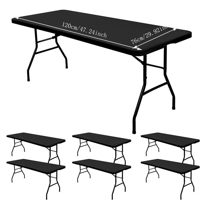 Elastic Spandex Rectangular Picnic Tablecloth - Washable & Foldable Polyester Cover 85*85 cm чорний
Elastic Spandex Rectangular Picnic Tablecloth - Washable & Foldable Polyester Cover 85*85 cm чорний