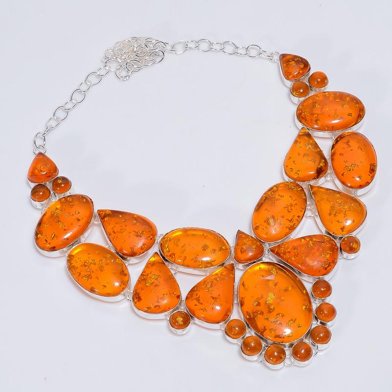 Immaculate Top Grade Qualite 100% Natural Baltic Amber Mix Shape Shape Ethnic Style Handmade Jewelry 925 Steling Silver Necklace 19 WSJ5109 срібний
Immaculate Top Grade Qualite 100% Natural Baltic Amber Mix Shape Shape Ethnic Style Handmade Jewelry 925 Steling Silver Necklace 19 WSJ5109 срібний