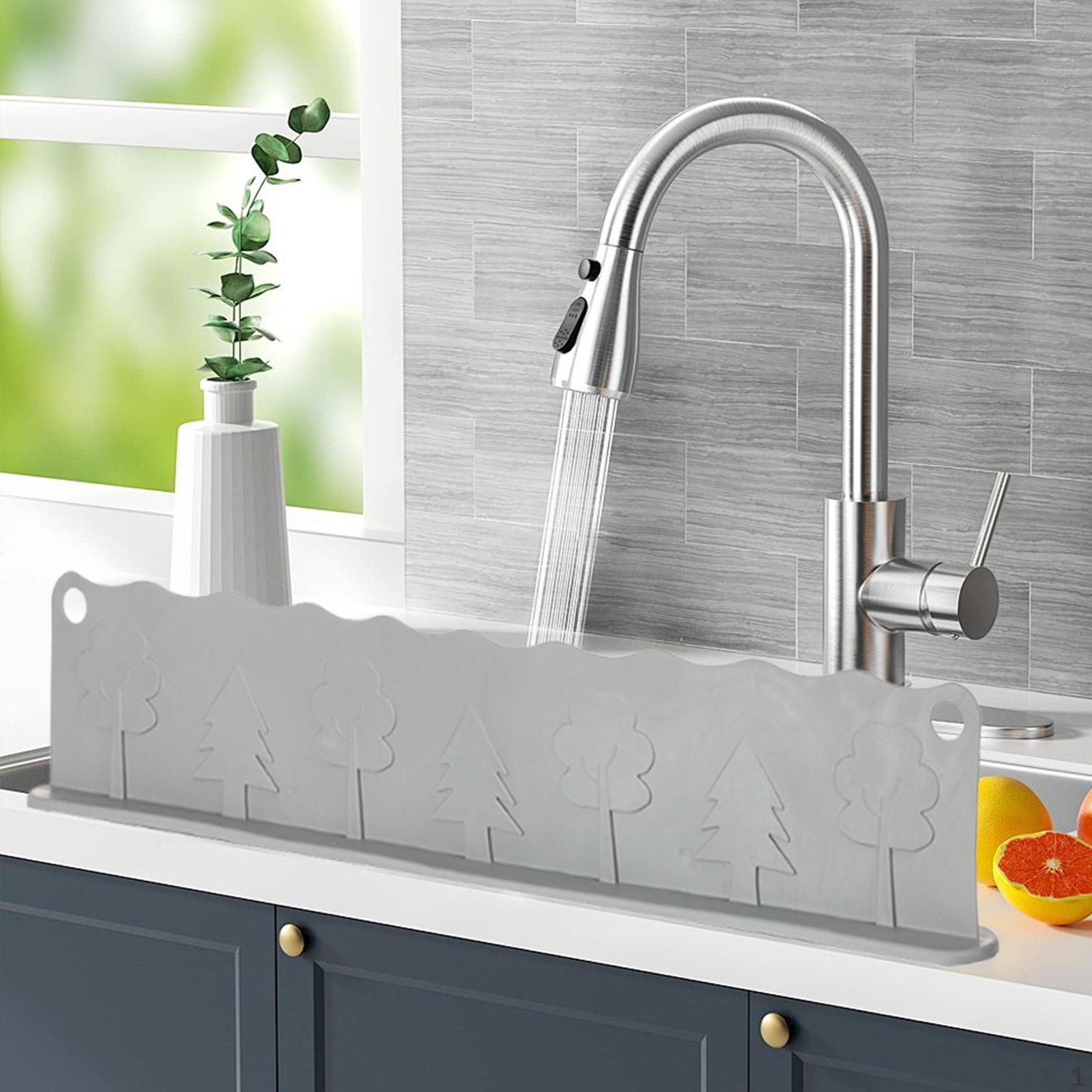 Kitchen Water Guard Board Anti Slip Baffle Sink back for Cooktop Countertop Dish Washing сірий колір
Kitchen Water Guard Board Anti Slip Baffle Sink back for Cooktop Countertop Dish Washing сірий колір