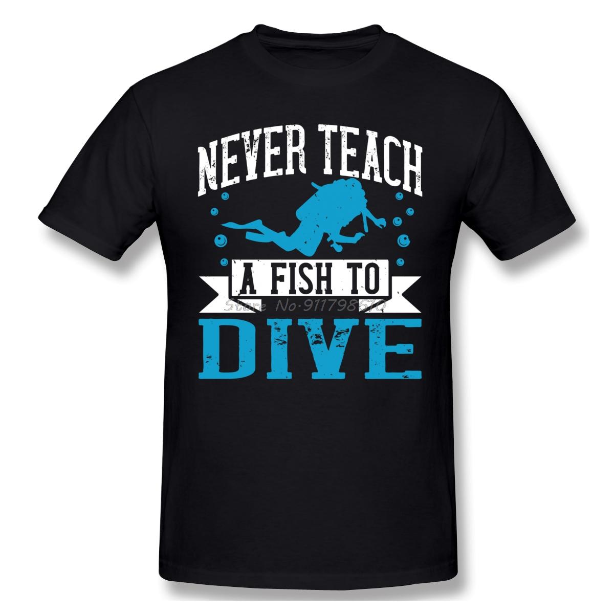 Never Teach A Fish To Dive T Shirt Streetwear Plus Size O-neck Cotton Short Sleeve T-Shirt Tees Harajuku Streetwear 3XL чорний
Never Teach A Fish To Dive T Shirt Streetwear Plus Size O-neck Cotton Short Sleeve T-Shirt Tees Harajuku Streetwear 3XL чорний