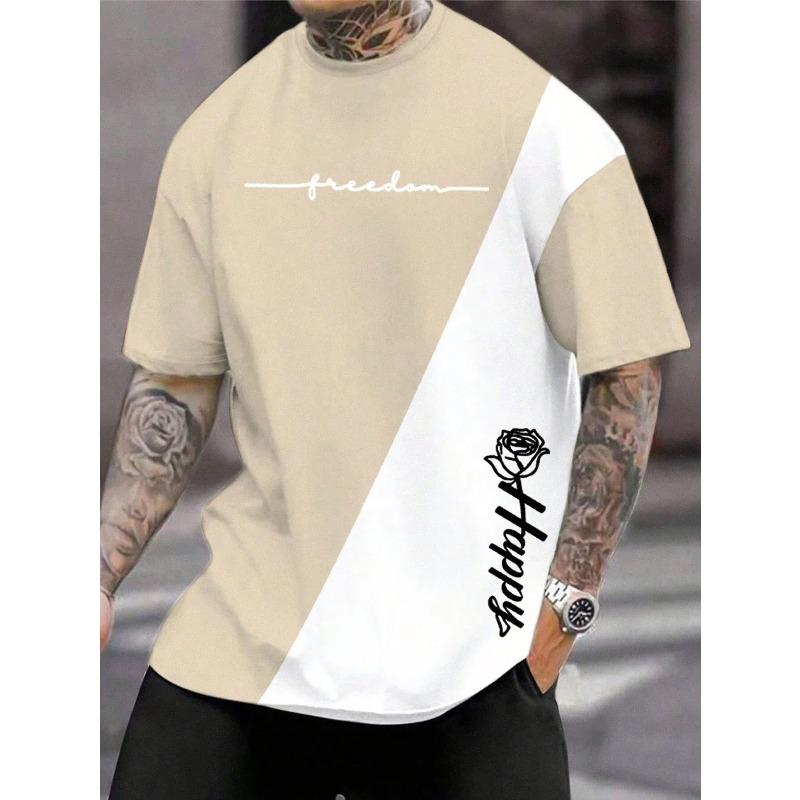 Fashion Letter Flower 3D Printed T-shirt Harajuku Short Sleeve Casual Comfortable Large Men s T-shirt 6XL
Fashion Letter Flower 3D Printed T-shirt Harajuku Short Sleeve Casual Comfortable Large Men s T-shirt 6XL