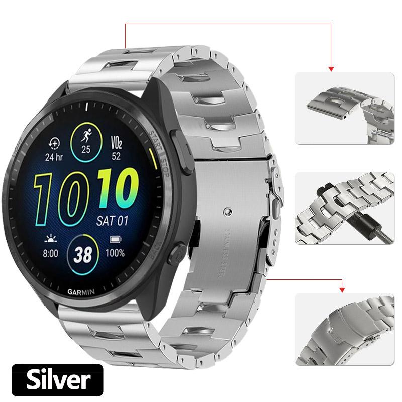 22 мм титановый ремешок Oracle для Garmin Venu 3 2/Forerunner 965 955 265 745 Сменный ремешок для часов Garmin Forerunner 255 Music Forerunner 965 серебряный
22 мм титановый ремешок Oracle для Garmin Venu 3 2/Forerunner 965 955 265 745 Сменный ремешок для часов Garmin Forerunner 255 Music Forerunner 965 серебряный