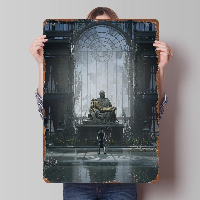 Lies Of P Tin Plaque Poster Customized Wall Art Retro Vintage Metal Signs for Man Cave Room Decorations Coffee Bar Accessories 7.9x11.8In(20x30cm)
Lies Of P Tin Plaque Poster Customized Wall Art Retro Vintage Metal Signs for Man Cave Room Decorations Coffee Bar Accessories 7.9x11.8In(20x30cm)