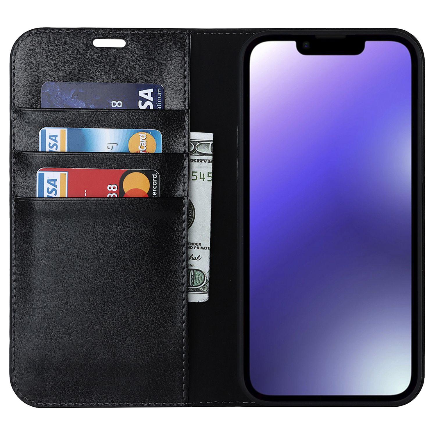 For iPhone 14 6.1 inch Genuine Leather Magnetic Absorption Phone Case Crazy Horse Texture Shockproof TPU Interior Shell Flip Stand Wallet Cover Black
For iPhone 14 6.1 inch Genuine Leather Magnetic Absorption Phone Case Crazy Horse Texture Shockproof TPU Interior Shell Flip Stand Wallet Cover Black