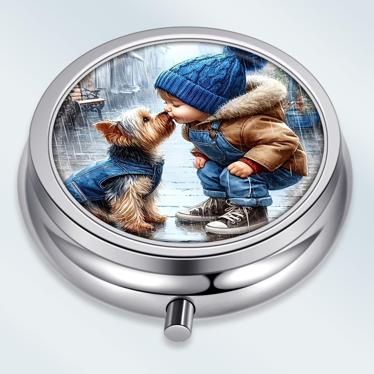 Portable Pill Box with 3 Compartments, Mini Metal Medicine Organizer Case, Cute Printed Pill Container for Vitamins, Pills, Jewelry, Travel, Daily Use разноцветный
Portable Pill Box with 3 Compartments, Mini Metal Medicine Organizer Case, Cute Printed Pill Container for Vitamins, Pills, Jewelry, Travel, Daily Use разноцветный