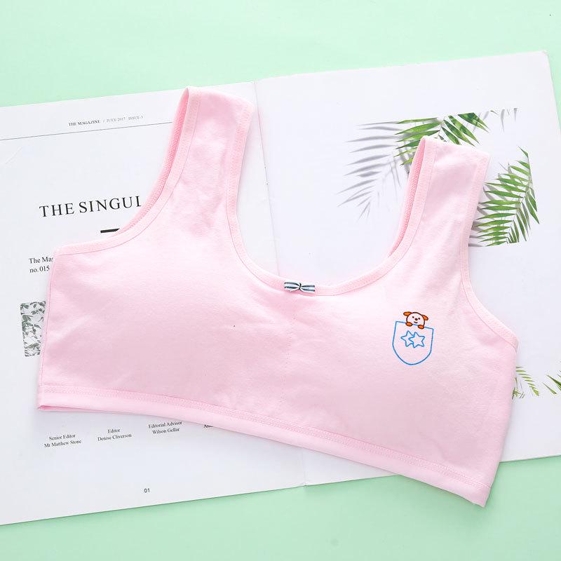Student Girls Training Bra, Ages 10-18, with Sponge Padding M (60-80 jin)
Student Girls Training Bra, Ages 10-18, with Sponge Padding M (60-80 jin)