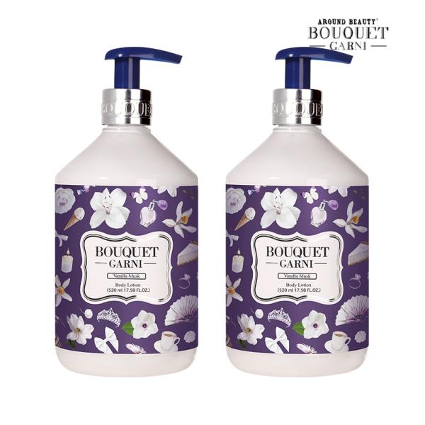 Bouquet Garni Deep Perfume Body Lotion Vanilla Musk Scent 520ml x2
Bouquet Garni Deep Perfume Body Lotion Vanilla Musk Scent 520ml x2
