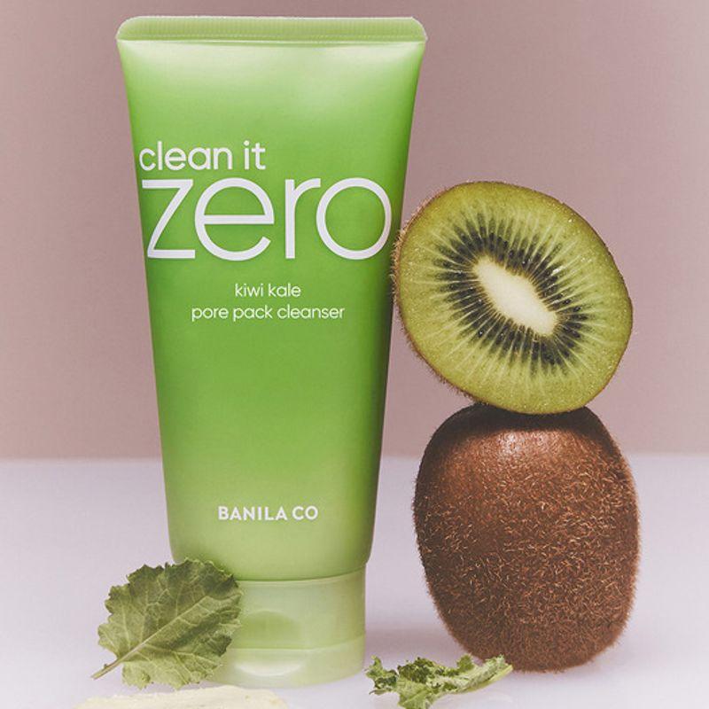 Clean It Zero Kiwi Kale Pore Pack Cleanser 180g
Clean It Zero Kiwi Kale Pore Pack Cleanser 180g