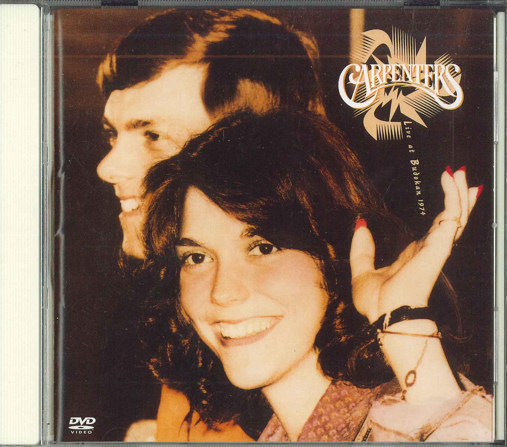 DVD CARPENTERS - Live At Budokan 1974 UIBY1010 A&M Records 2001 Japan Rock Used 
DVD CARPENTERS - Live At Budokan 1974 UIBY1010 A&M Records 2001 Japan Rock Used