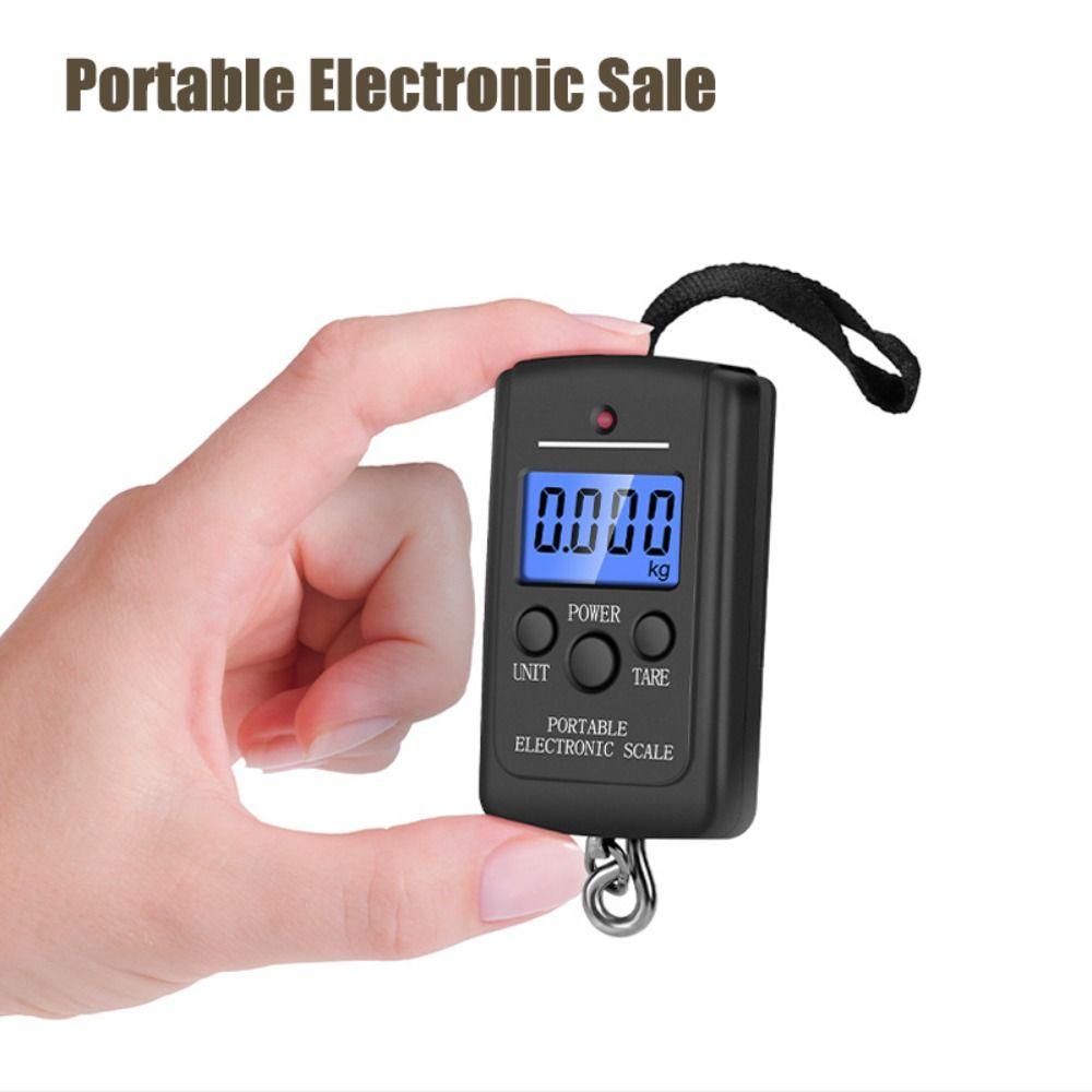 BackLight For Fishing Luggage Travel Hanging Scale LCD Digital Scale Weights Scale Electronic Scale
BackLight For Fishing Luggage Travel Hanging Scale LCD Digital Scale Weights Scale Electronic Scale
