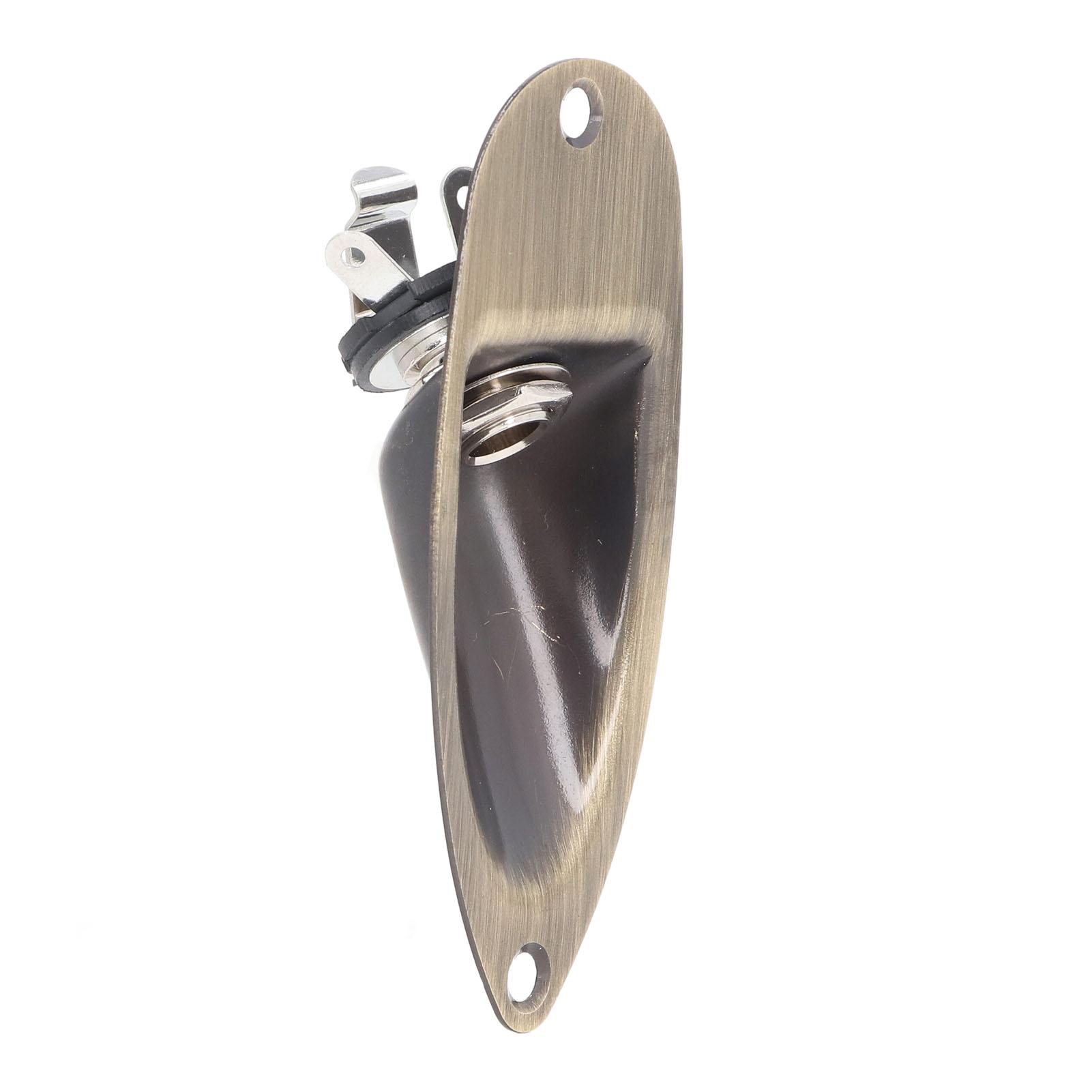 Гнездо для входа/выхода гитары, пластина, тип лодочки, запасные части для электрогитары, цвет бронзовый чёрный
Гнездо для входа/выхода гитары, пластина, тип лодочки, запасные части для электрогитары, цвет бронзовый чёрный