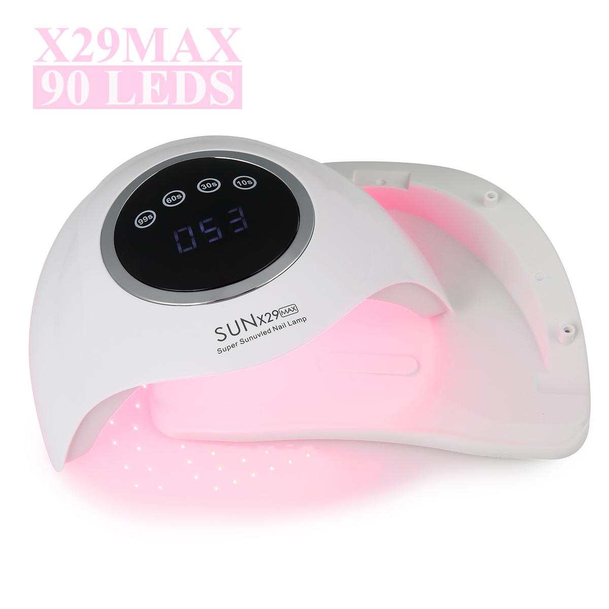 SUN X29MAX Nail Dryer Lamp Nail Dryer Quick dryer Auto Sensor Gel Polish Nail Lamp EU белый
SUN X29MAX Nail Dryer Lamp Nail Dryer Quick dryer Auto Sensor Gel Polish Nail Lamp EU белый